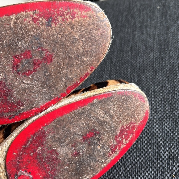 Leopard Print Espadrille Men Shoes - Picture 9 of 16